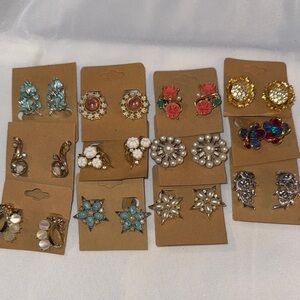 Vintage Costume Earrings